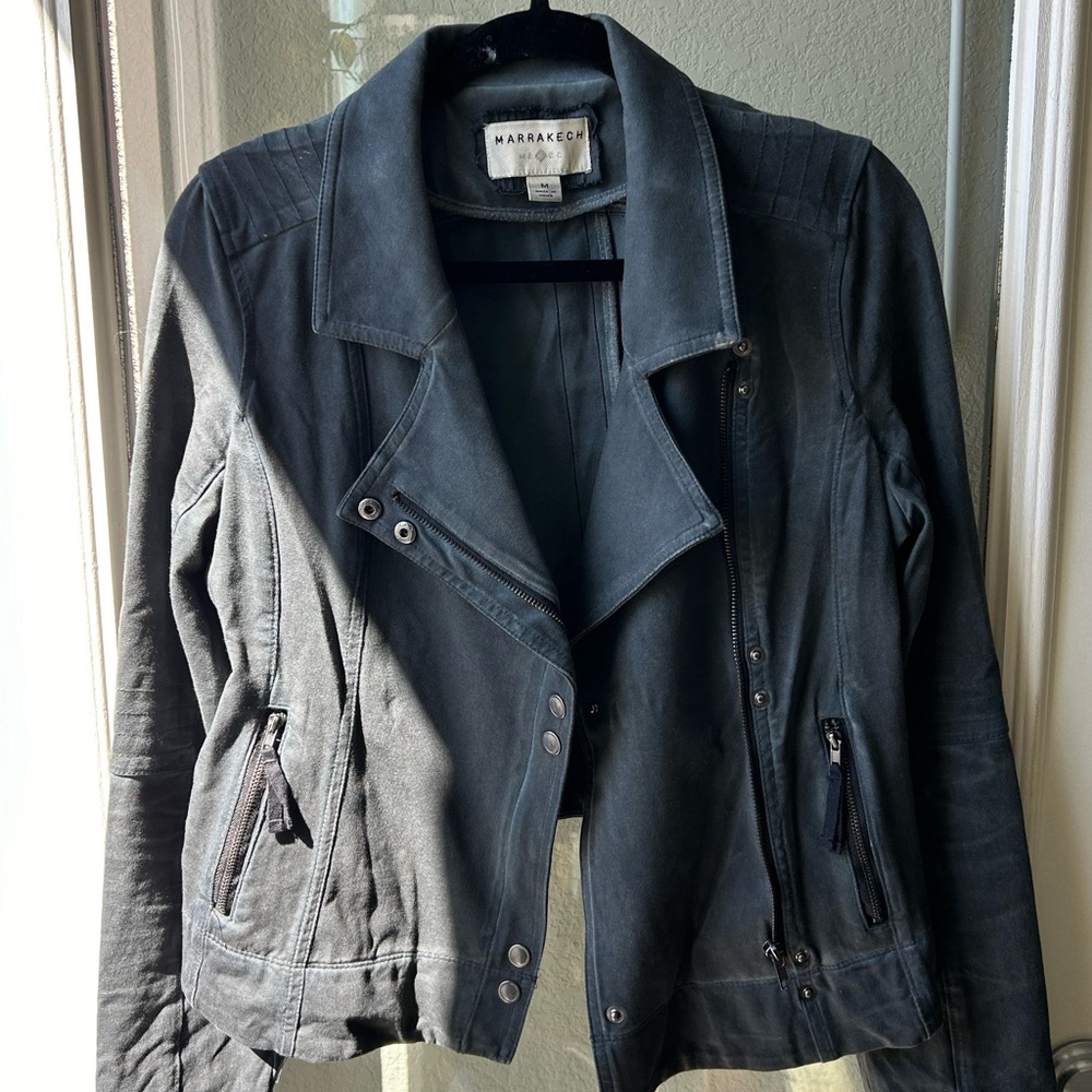 Marrakech Women's Black Moto Jacket